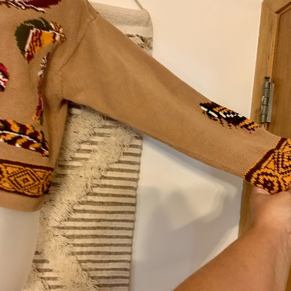 Vintage American Design First Issue Feather Cardigan - Picture 8 of 8